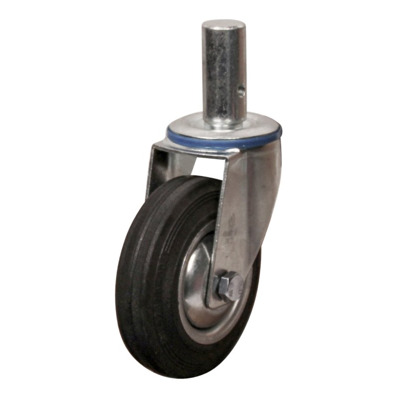 roulette pivotante 125mm série 02 ᠆ 15 goupille konus-kogellager