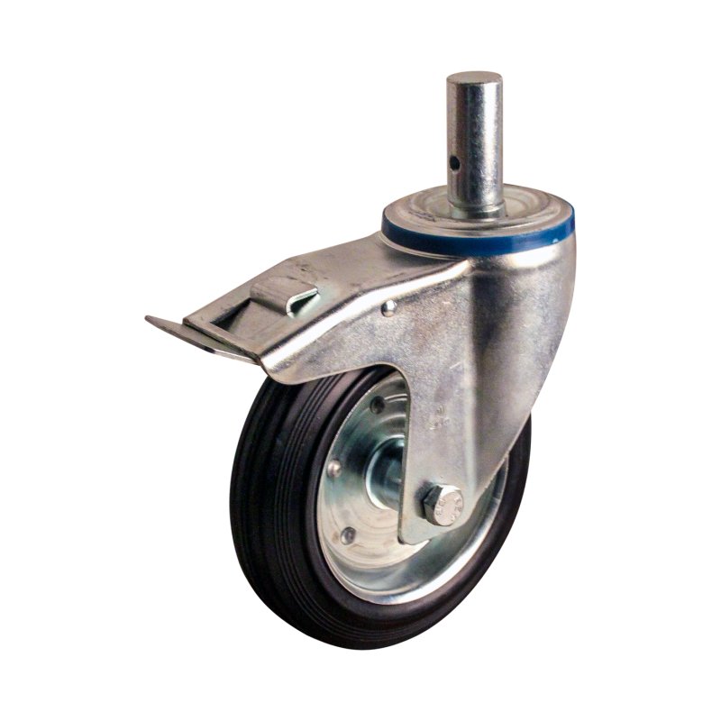 roulette pivotante 180mm série 02 ᠆ 15 goupille roulement à rouleaux
