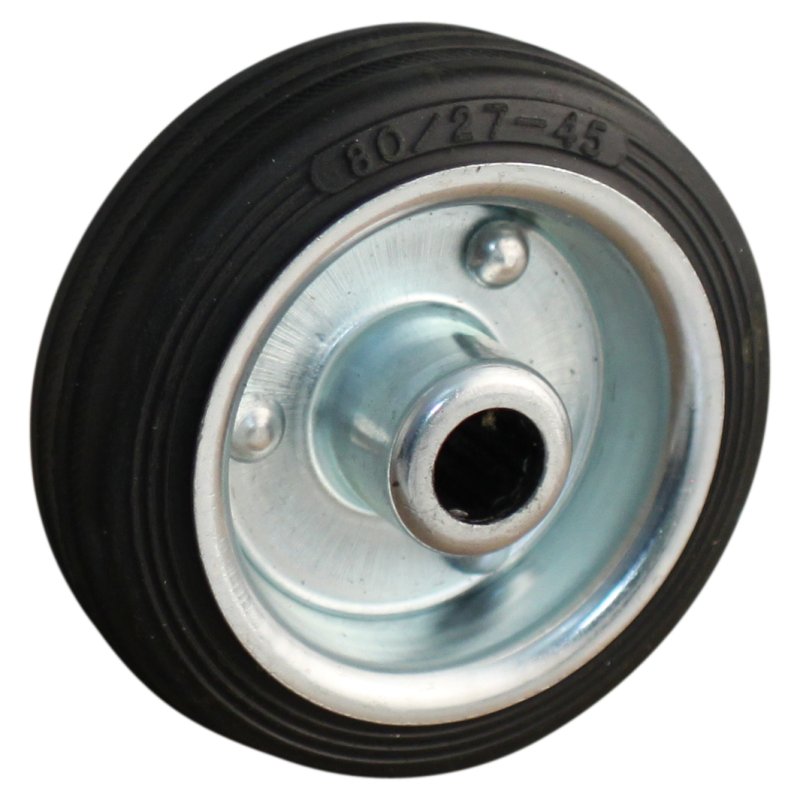 roulette pivotante 80mm série 02 ᠆ 15 trou pour boulon roulement à rouleaux