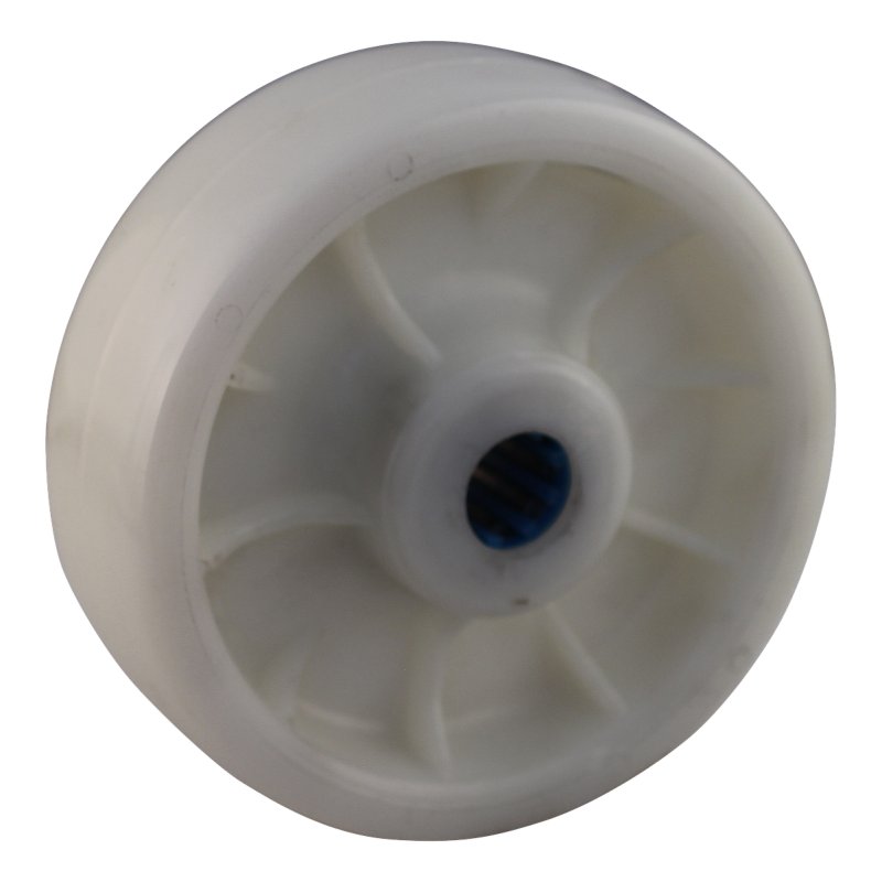 roulette pivotante avec frein 150mm serie 34 ᠆ 30 trou pour boulon roulement à aiguilles éxécution inox