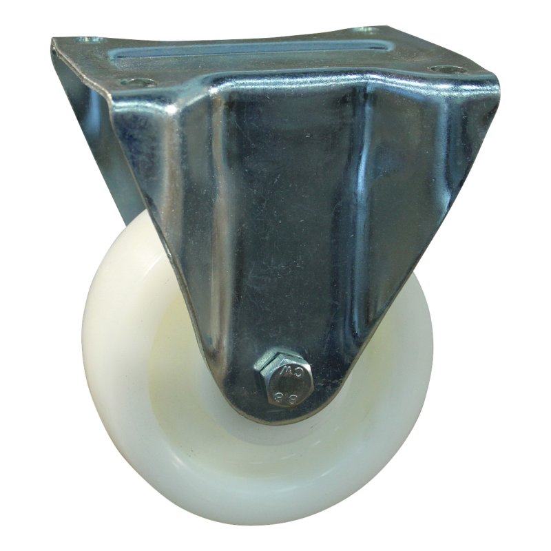 roue fixe 125mm serie 33 ᠆ 91 montage de la plaque palier lisse
