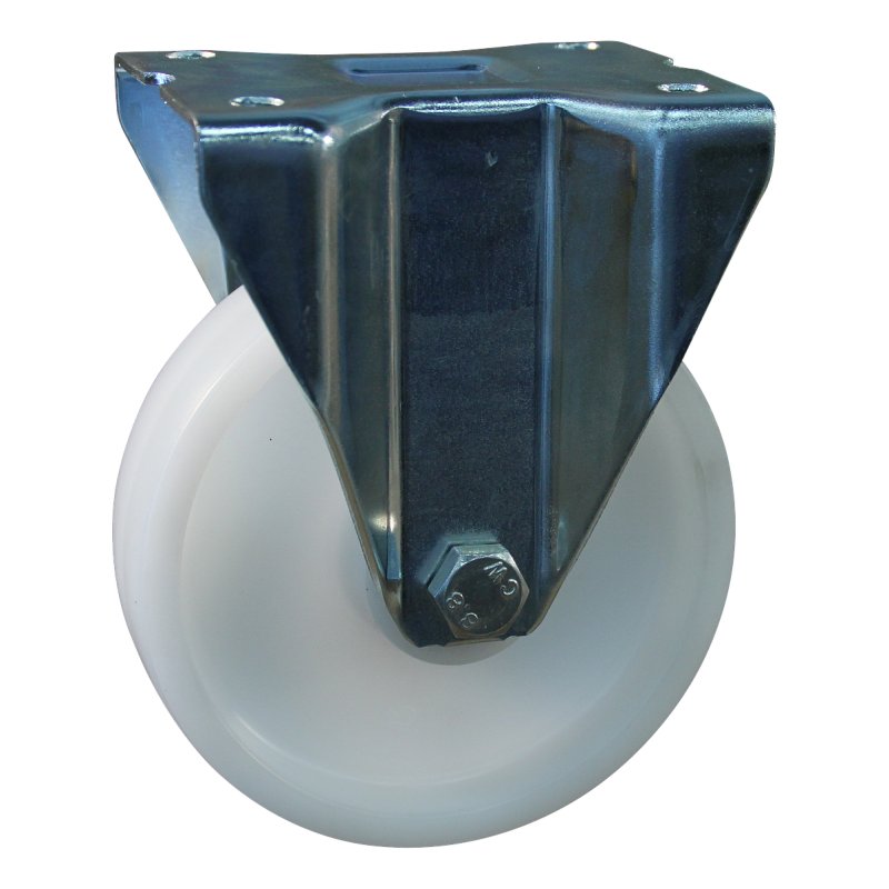 roue fixe 250mm serie 34 ᠆ 91 montage de la plaque palier lisse