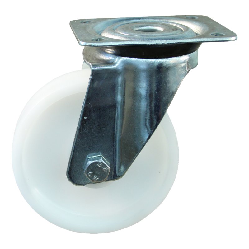 roulette pivotante 150mm serie 34 ᠆ 91 montage de la plaque palier lisse