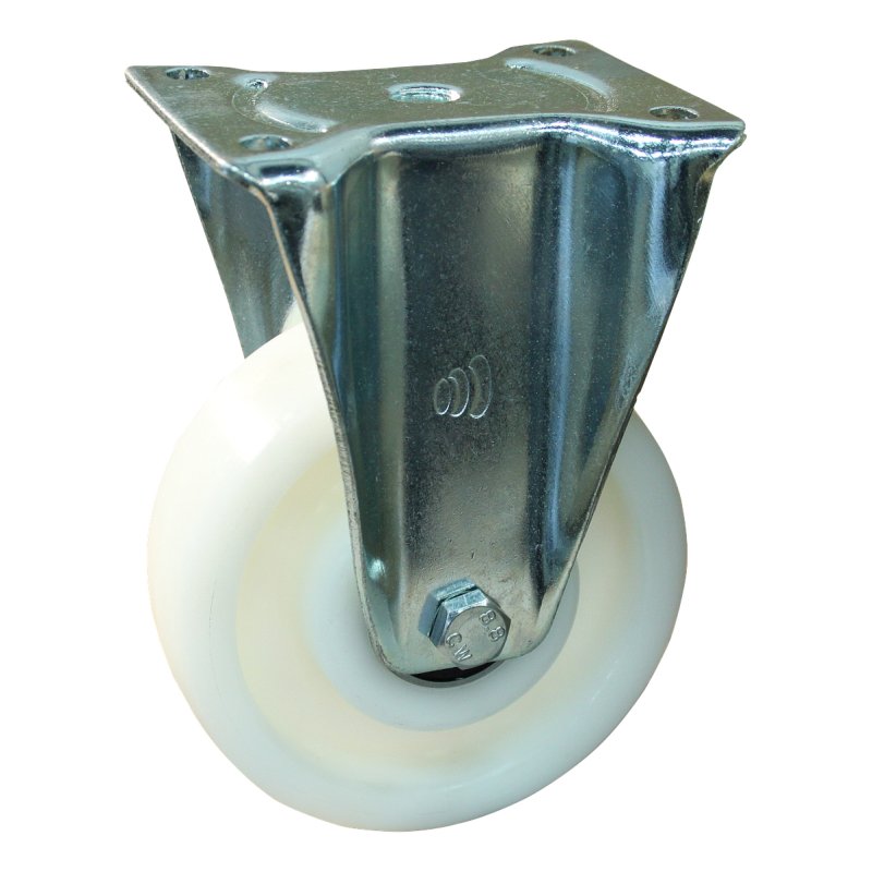 roue fixe 150mm serie 33 ᠆ 17 montage de la plaque palier lisse