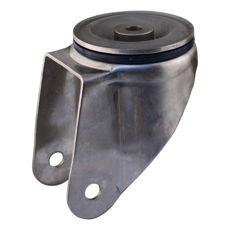 roulette pivotante 160mm serie 11 ᠆ 31 trou pour boulon roulement à aiguilles éxécution inox