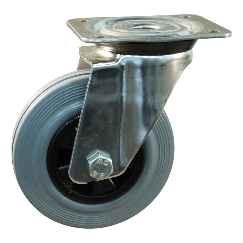 roulette pivotante 80mm serie 11 ᠆ 31 montage de la plaque palier lisse