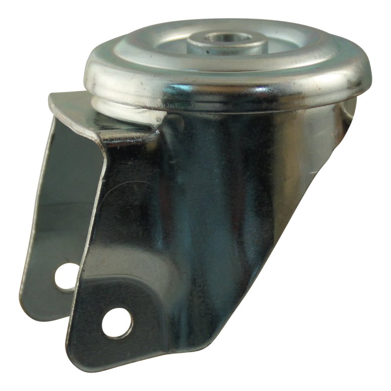 roulette pivotante 100mm serie 75 ᠆ 09 trou pour boulon roulement à billes
