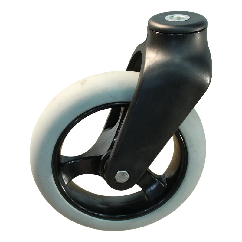 roulette pivotante 175mm serie 62 ᠆ 41 trou pour boulon roulement à billes