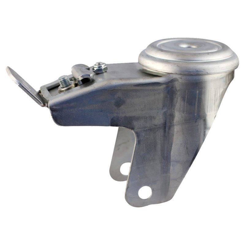 roulette pivotante avec frein 150mm serie 60 ᠆ 91 trou pour boulon roulement à billes