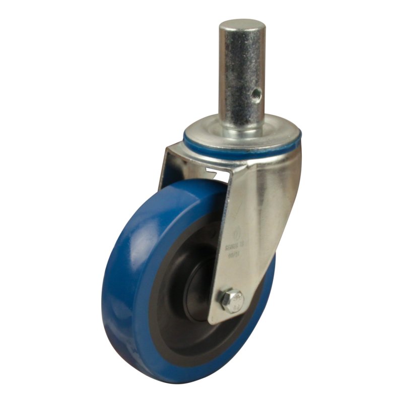 roulette pivotante 125mm serie 21 ᠆ 15 goupille roulement à billes