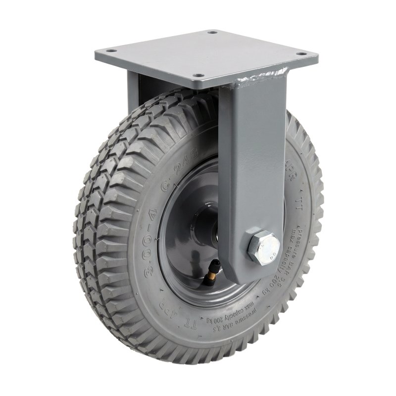 roue fixe 3.00-4 2.10x4 ET0 NL69mm métal C-248 gris 212mm 20 montage de la plaque roulement à rouleaux