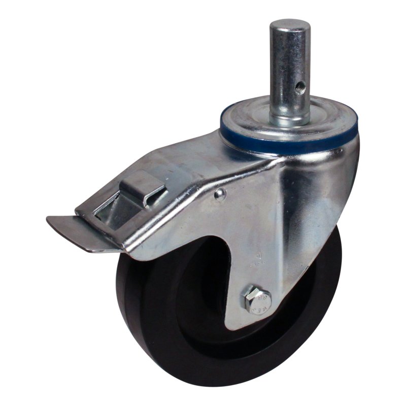 roulette pivotante avec frein 160mm série 07 ᠆ 15 goupille roulement à rouleaux