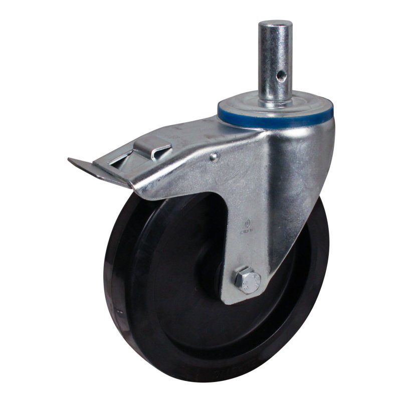 roulette pivotante avec frein 200mm série 07 ᠆ 15 goupille roulement à rouleaux