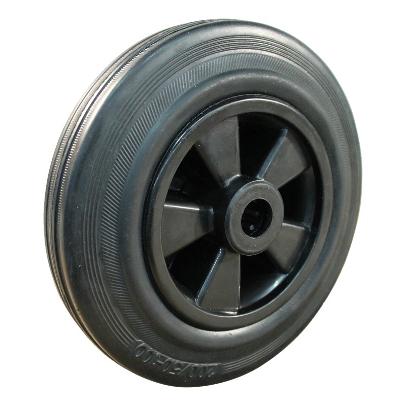roulette pivotante avec frein 200mm série 01 ᠆ 30 trou pour boulon roulement à aiguilles éxécution inox
