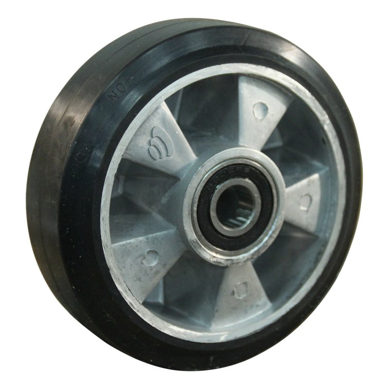roulette pivotante 125mm série 10 ᠆ 10 trou pour boulon roulement à billes