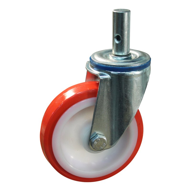 roulette pivotante 100mm série 27 ᠆ 15 goupille roulement à rouleaux