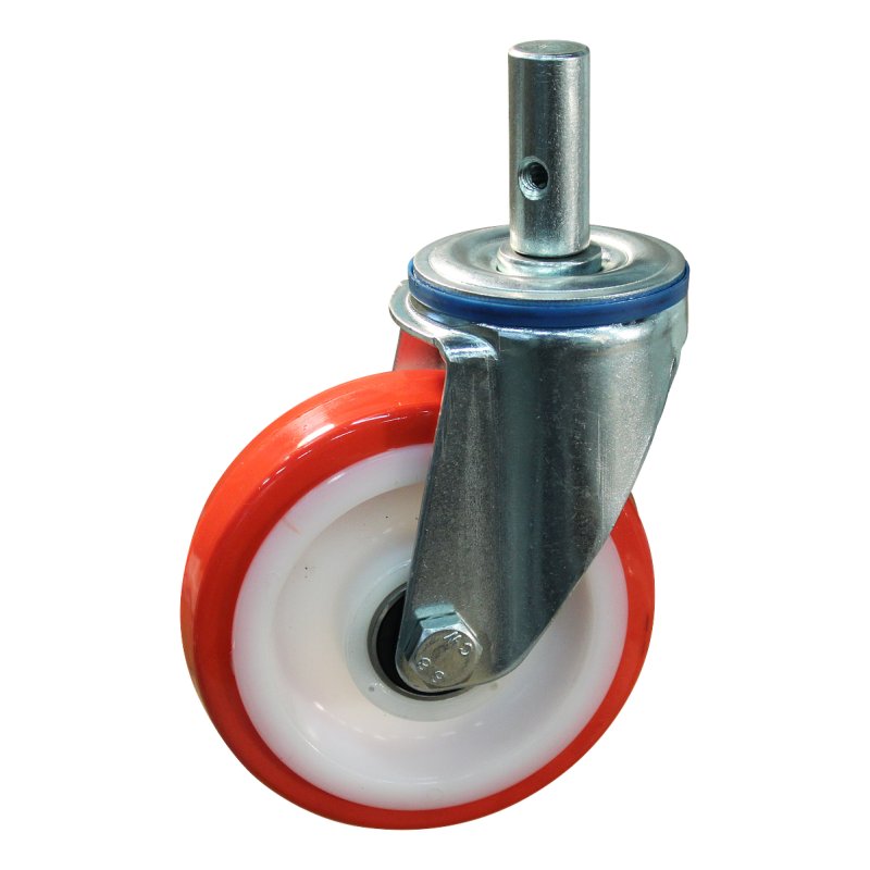 roulette pivotante 100mm série 27 ᠆ 15 goupille roulement à billes