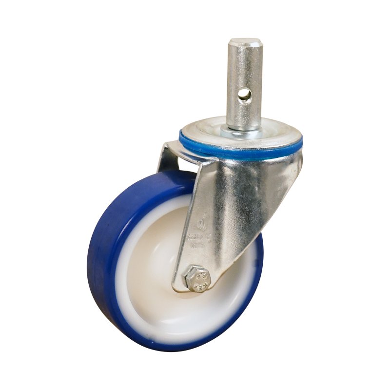 roulette pivotante 100mm série 27 ᠆ 15 goupille palier lisse