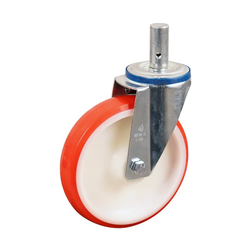 roulette pivotante 200mm série 27 ᠆ 15 goupille roulement à rouleaux