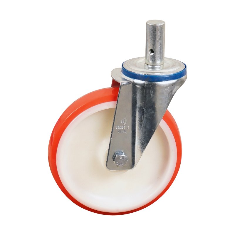 roulette pivotante 200mm série 27 ᠆ 15 goupille roulement à rouleaux