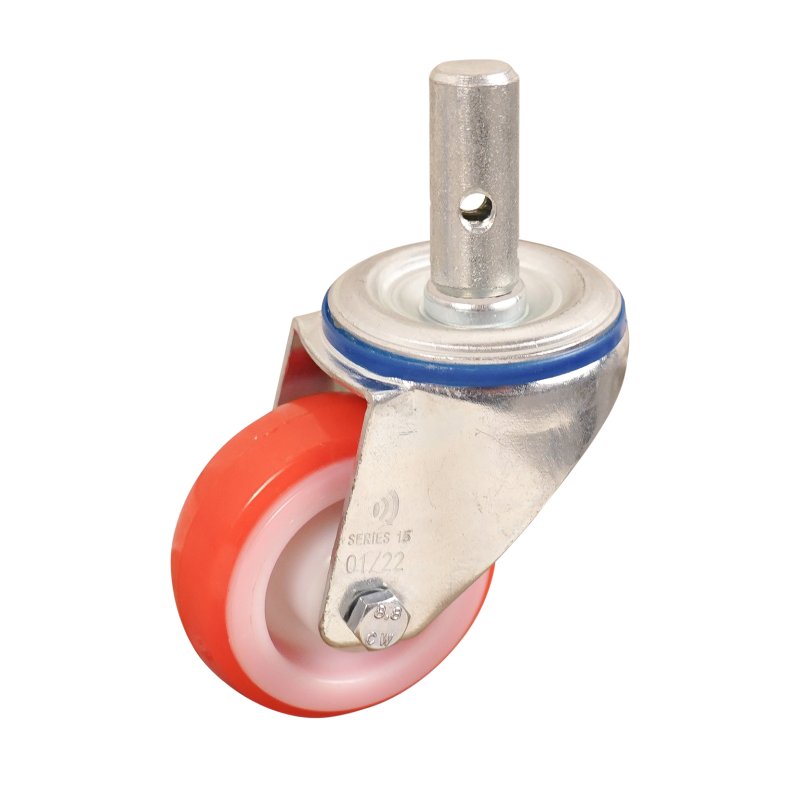 roulette pivotante 80mm série 27 ᠆ 15 goupille roulement à rouleaux
