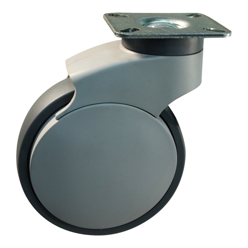 roulette pivotante 125mm bouwgroep 88X ᠆ 88 montage de la plaque roulement à billes