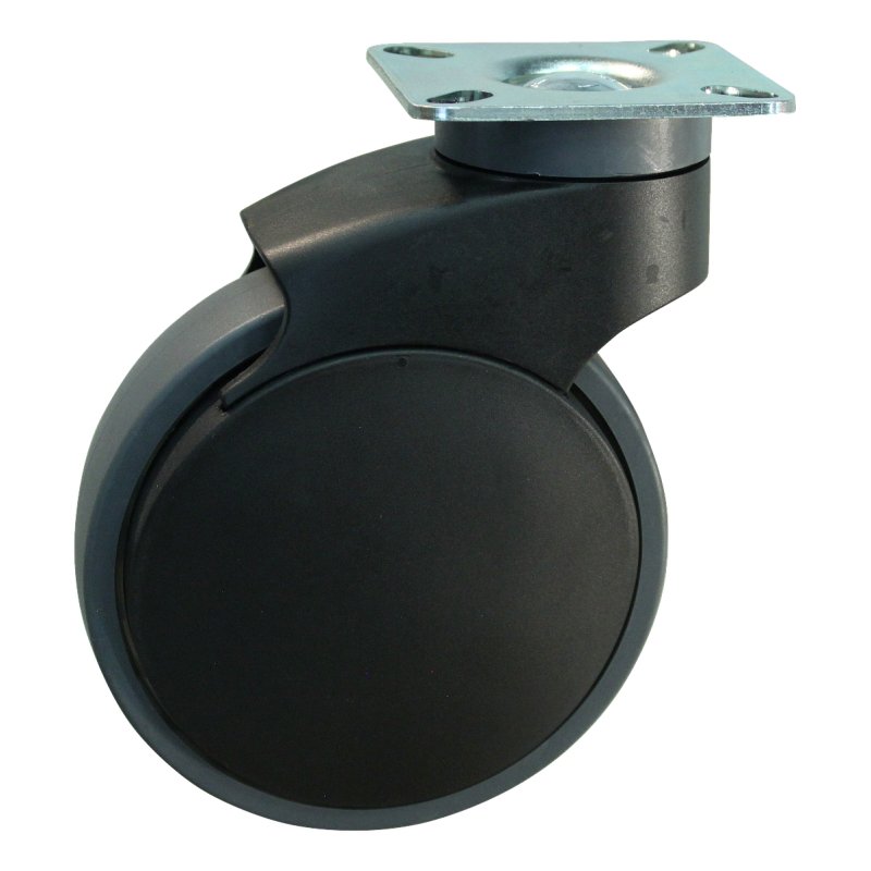 roulette pivotante 125mm bouwgroep 88X ᠆ 88 montage de la plaque roulement à billes
