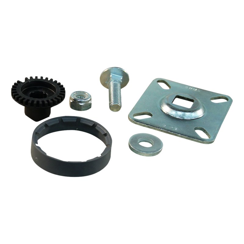 roulette pivotante avec blocage directionnel 125mm bouwgroep 88X ᠆ 88 montage de la plaque roulement à billes