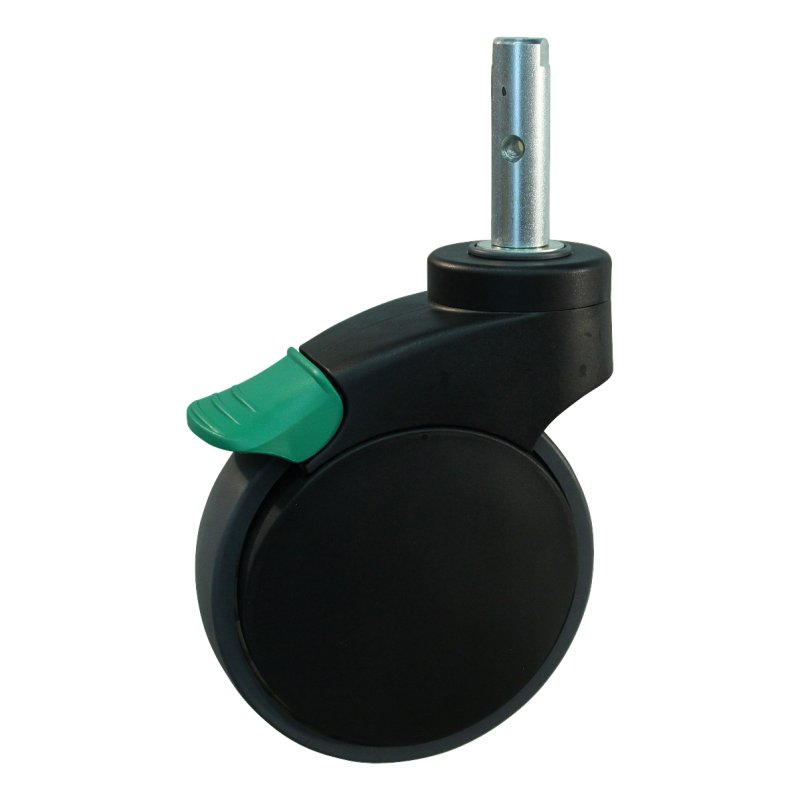 roulette pivotante avec blocage directionnel 125mm bouwgroep 88X ᠆ 88 goupille roulement à billes