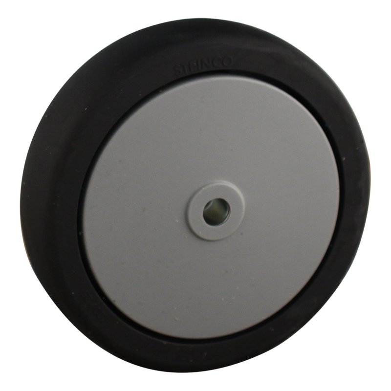 roue fixe 100mm serie 64 ᠆ 60 montage de la plaque roulement à billes