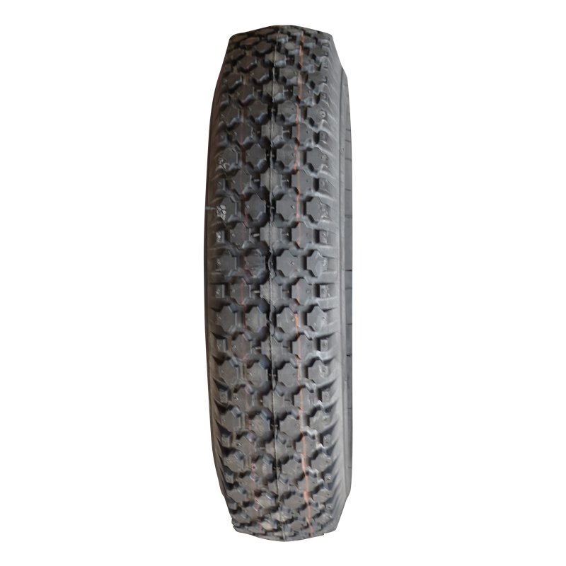 pneu + roue 4.80/4.00-8 2.50Ax8 ET0 NL88mm plastique V-6602 Rouge