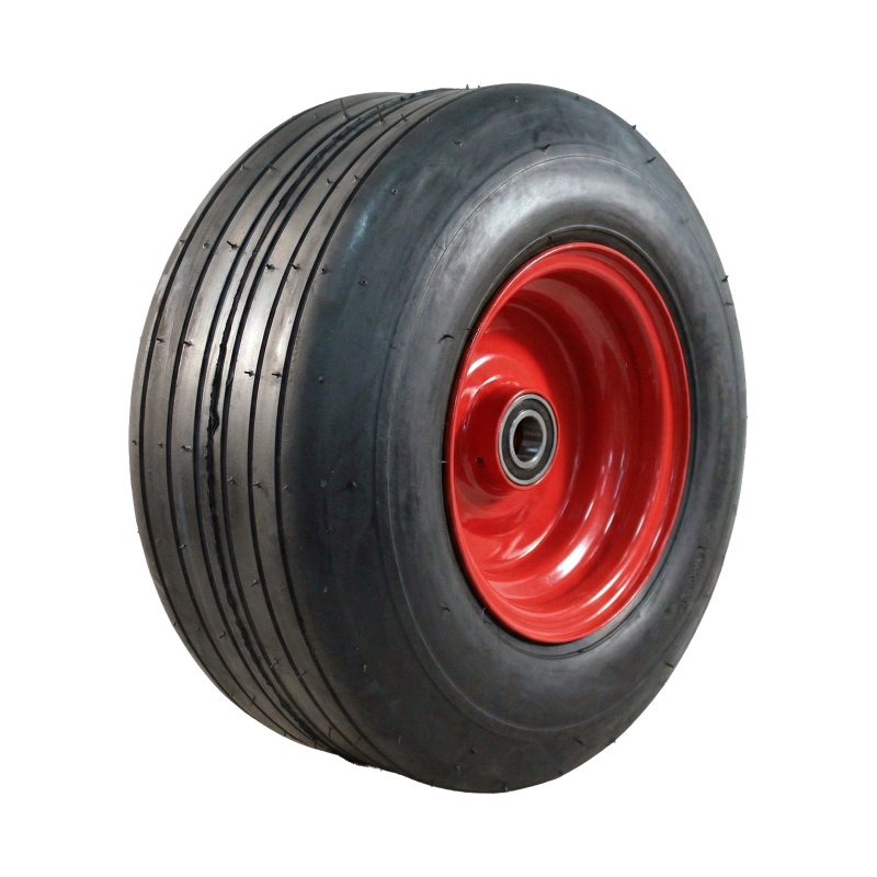 pneu + roue 16x6.50-8 2.50Ax8 ET0 NL75mm métal V-3503 Rouge