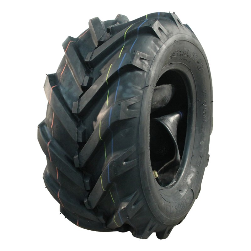 pneu + roue 16x6.50-8 5.50Ax8H2 ET0 NL90mm métal V-8501 gris
