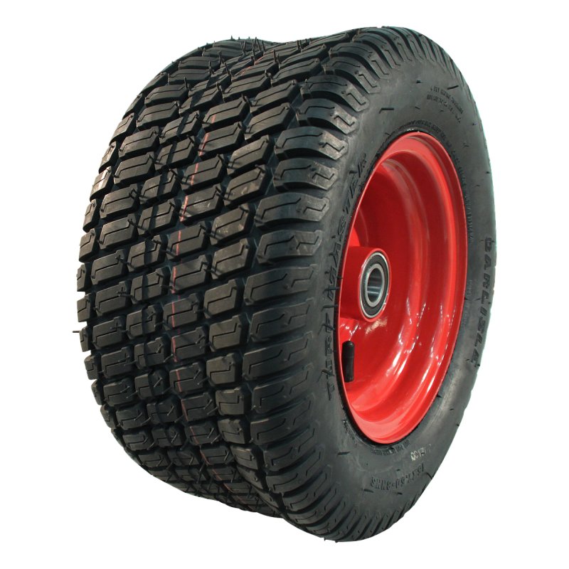 pneu + roue 16x7.50-8 (190/55-8) 5.50Bx8H2 ET0 NL100mm métal Turf Master Rouge