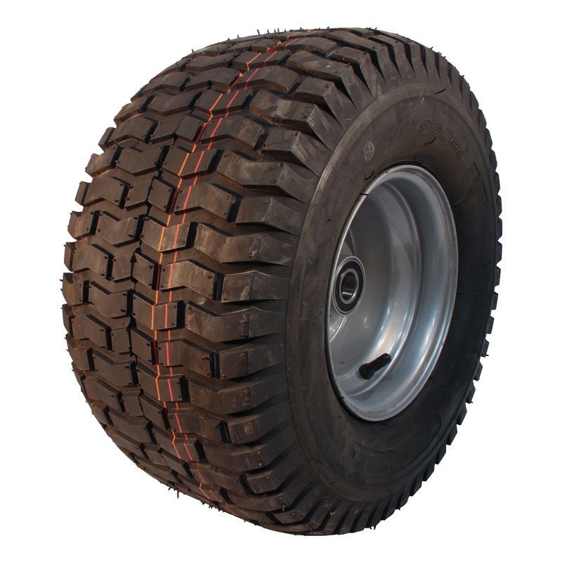pneu + roue 18x9.50-8 7.00Ax8H2 ET0 NL90mm métal V-3502 gris ET0