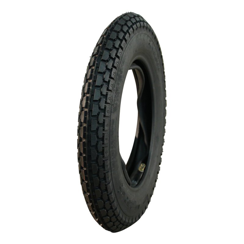 pneu + roue 2.50-8 2.50Ax8H2 ET0 NL75mm métal V-6607 gris