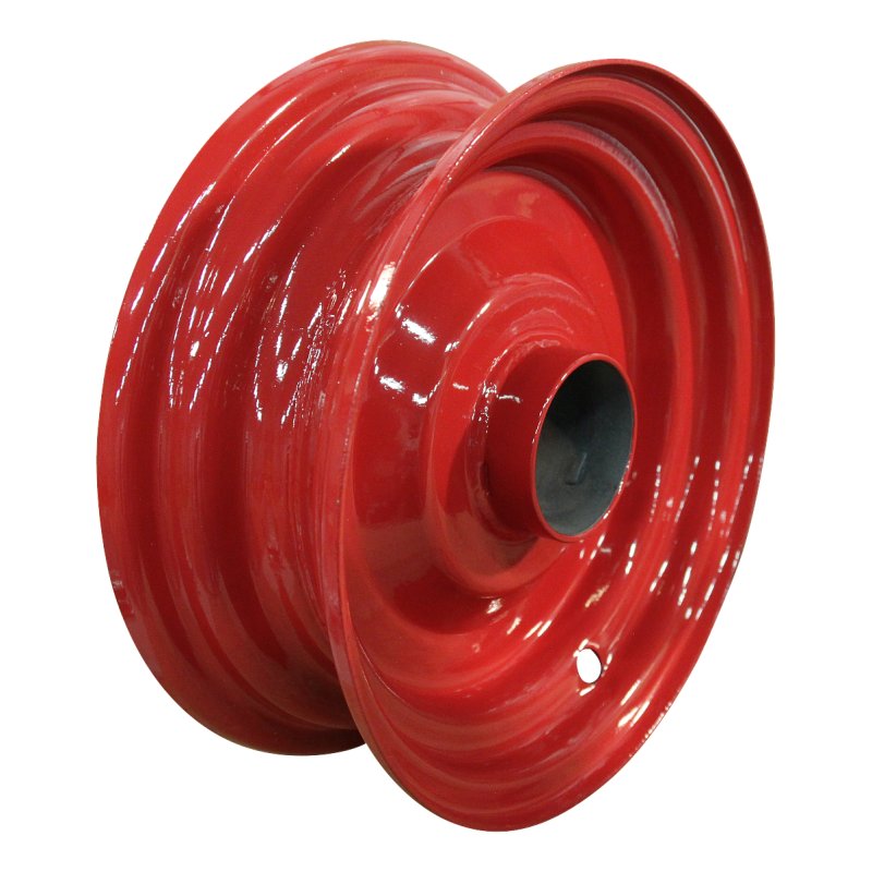 pneu + roue 4.80/4.00-8 2.50Ax8 ET0 NL75mm métal S-2301 Rouge