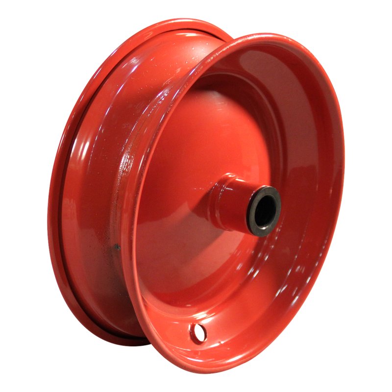 pneu + roue 4.80/4.00-8 2.50Ax8 ET0 roulement à rouleaux Ø20 NL100mm métal S-2301 Rouge