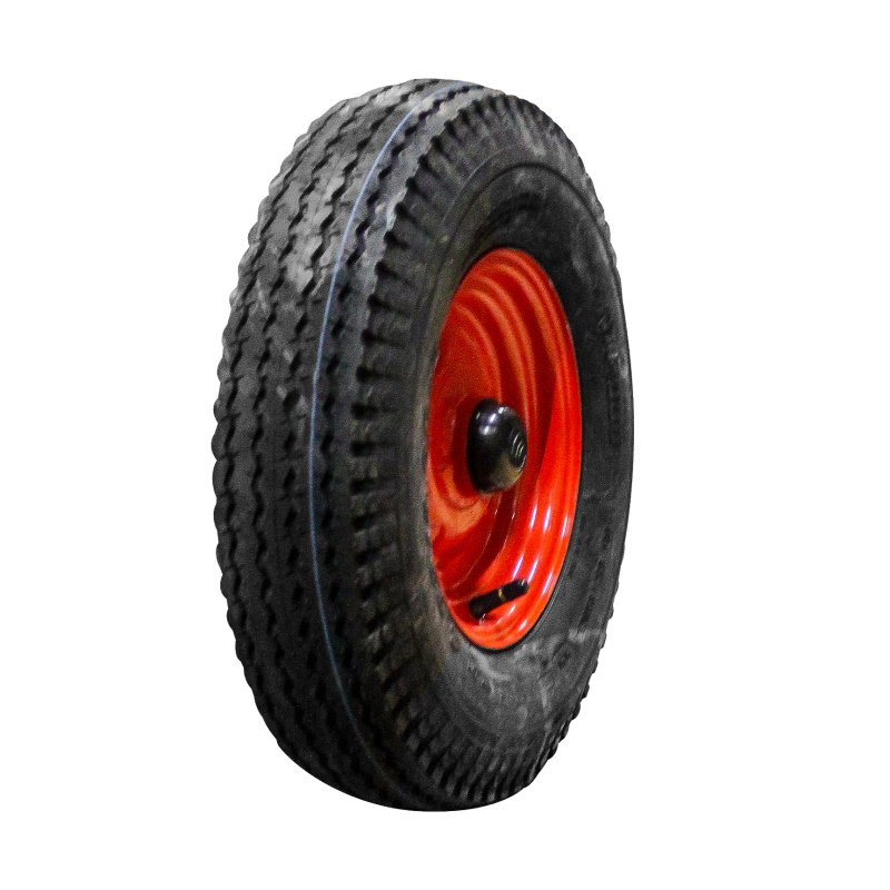 pneu + roue 4.80/4.00-8 2.50Ax8H2 ET-17 NL88mm métal S-6003 Rouge