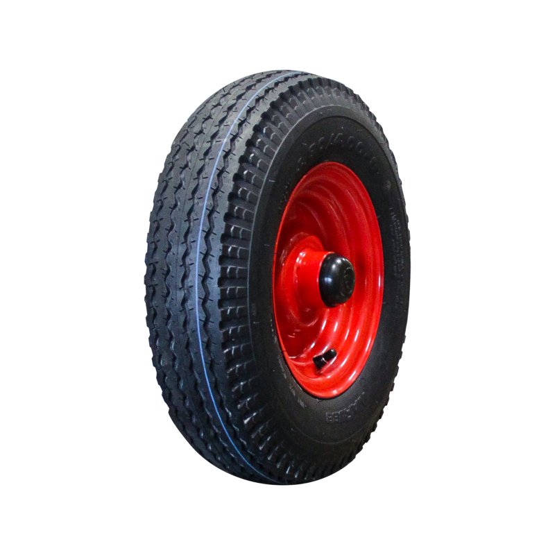 pneu + roue 4.80/4.00-8 3.00Dx8H2 ET0 NL88mm métal S-6003 Rouge