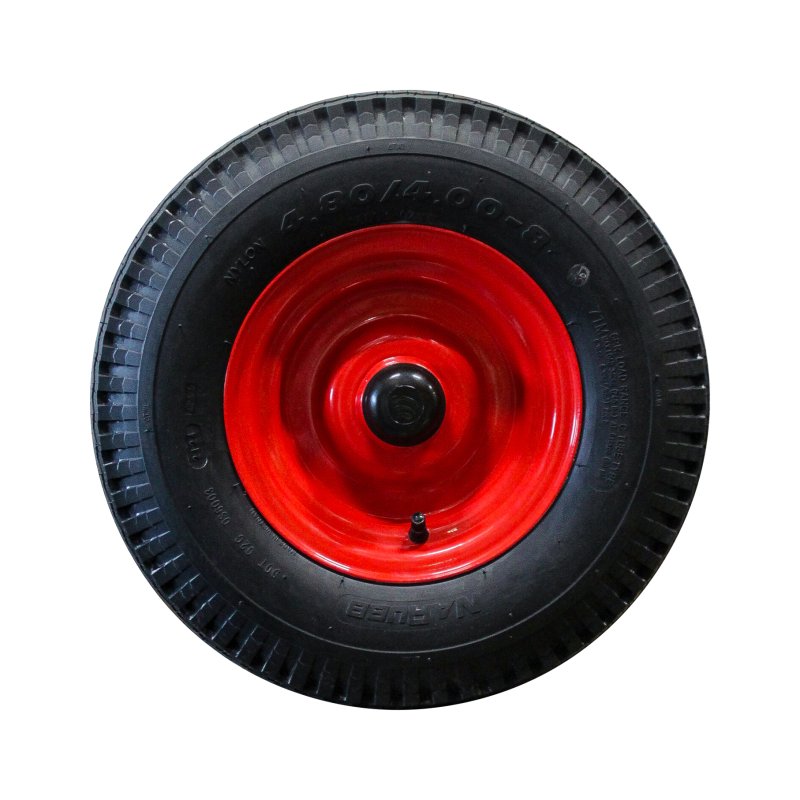 pneu + roue 4.80/4.00-8 3.00Dx8H2 ET0 NL88mm métal S-6003 Rouge