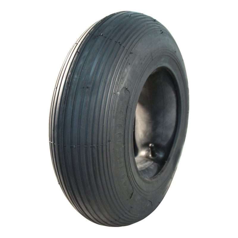 pneu + roue 4.80/4.00-8 2.50Ax8H2 ET0 NL69mm métal V-5501A Rouge