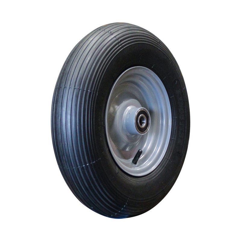 pneu + roue 4.80/4.00-8 2.50Ax8H2 ET0 NL90mm métal V-5501A gris