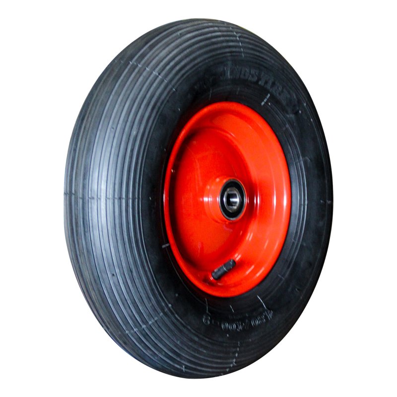 pneu + roue 4.80/4.00-8 2.50Ax8H2 ET0 NL75mm métal V-5501A Rouge