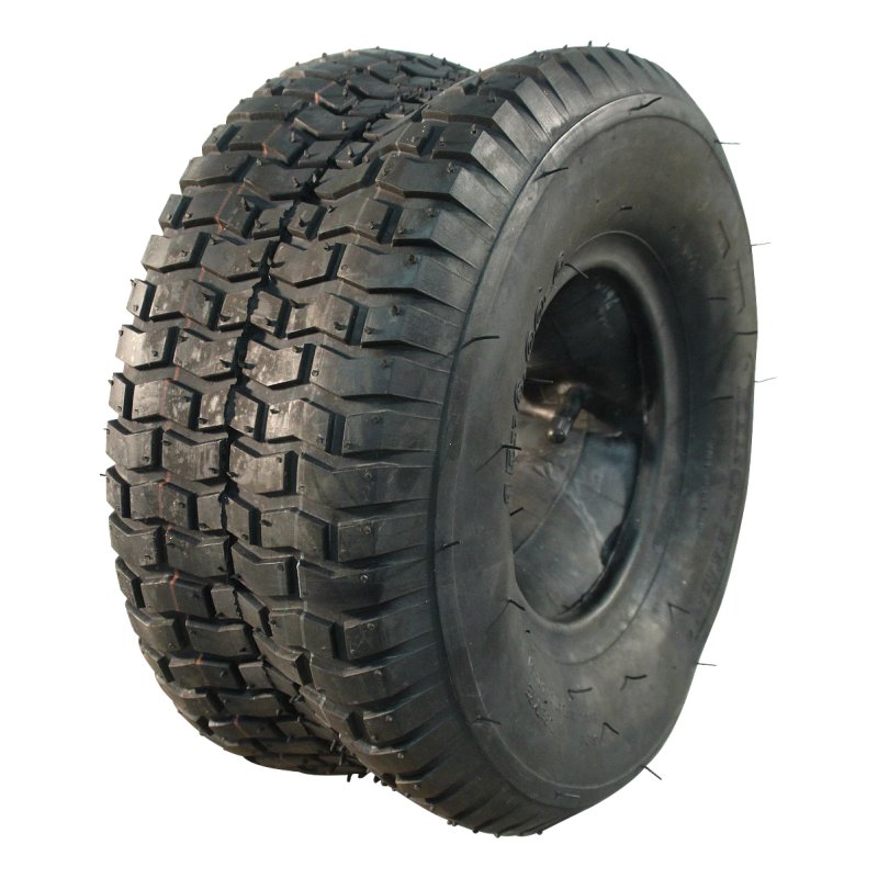 pneu + roue 15x6.00-6 4.50Ax6 ET0 NL88mm métal V-3502 gris argent