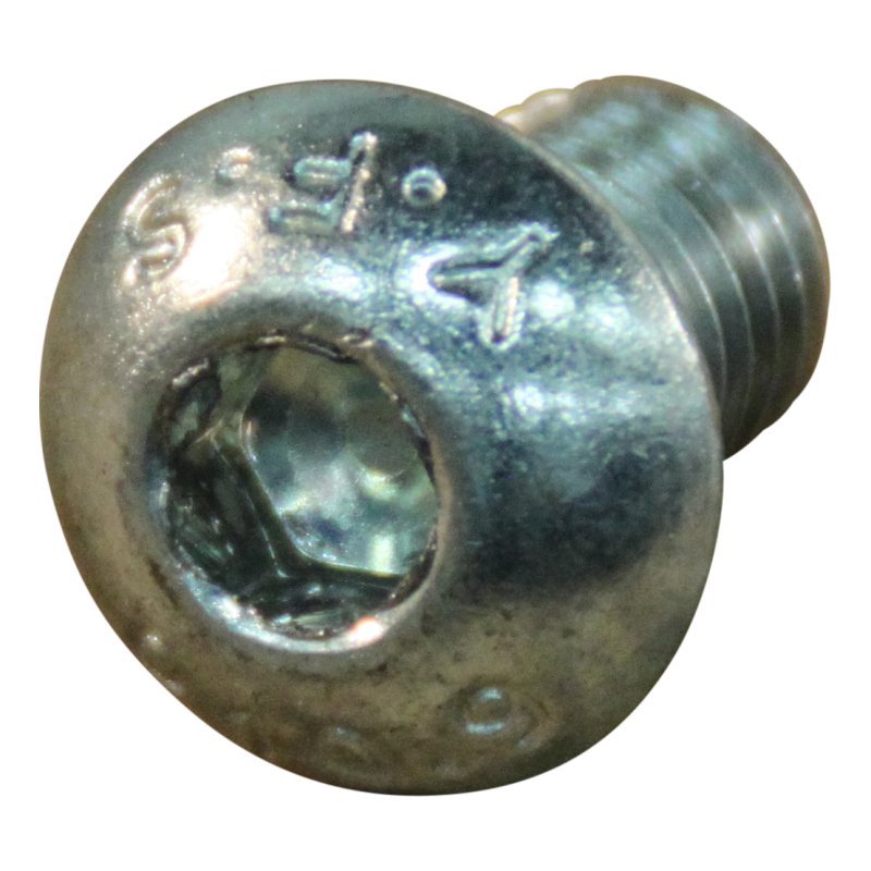boulon à tête ronde basse avec hexagone intérieur M10x16mm galvanisé