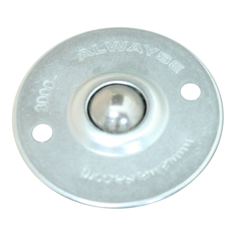 bille de manutention collerette standard Ø19 type 13 (bille d'acier, boîtier galvanisé)