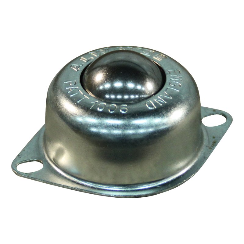 ball fixing unit standard oval flange Ø25,4 type 13 (steel ball, galvanized housing) 1,0