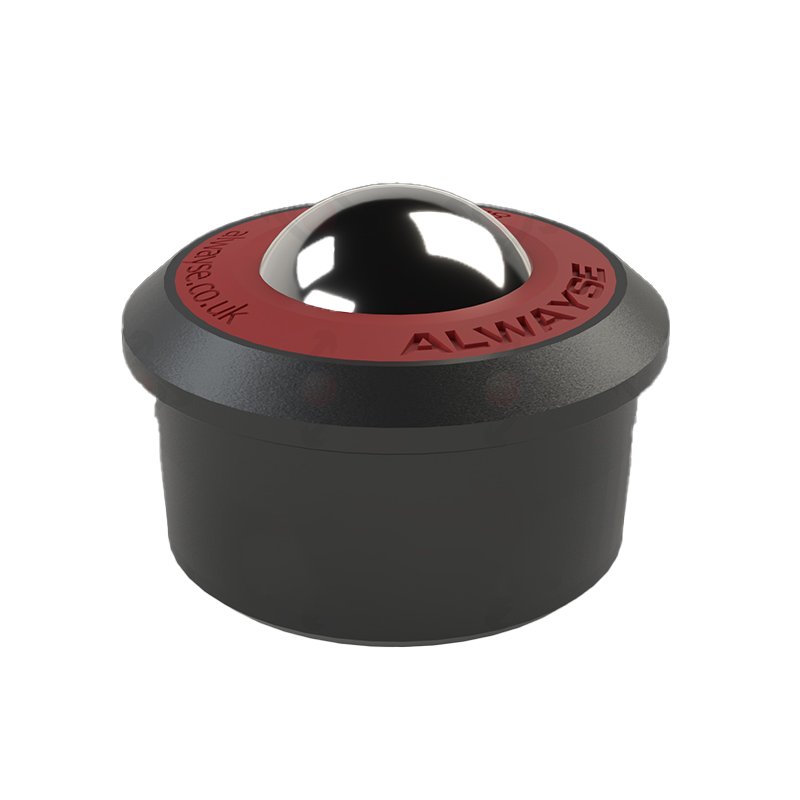 bille de manutention heavy duty serie 888 Ø30 type 16 (bille en acier inoxydable, corps en acier phosphaté)