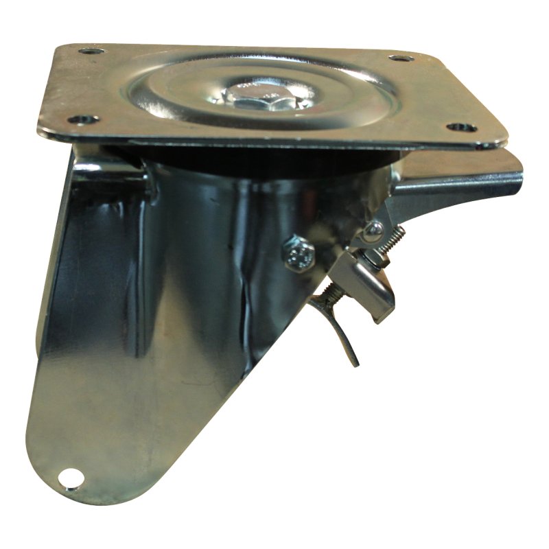 roulette pivotante avec frein 260mm serie 43 ᠆ 91 montage de la plaque roulement à rouleaux